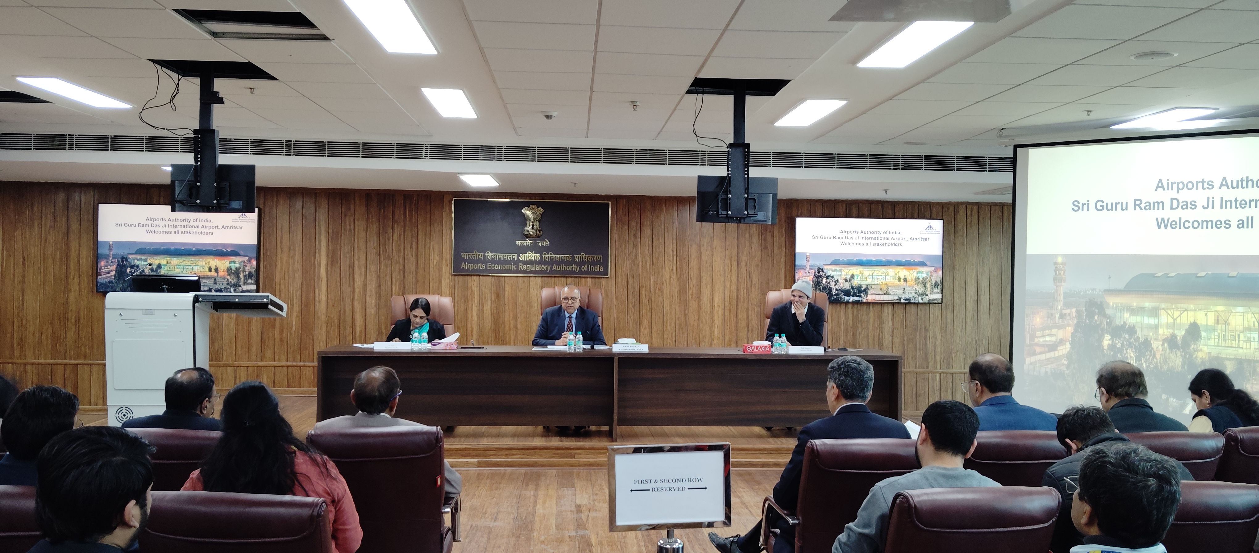 STAKEHOLDER MEETING ON SRI GURU RAM DAS JI INTERNATIONAL AIRPORT, AMRITSAR